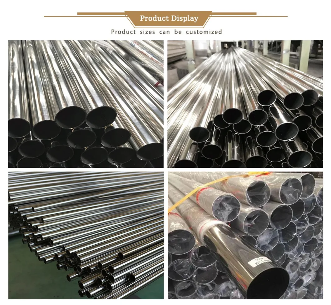 Welded Seamless Stainless/Galvanized/Aluminized/Aluminum/Alloy/Precision ERW/Black/1/2&quot; to 4&quot;/Oiled/Round/Square 304/316 904 2205 ASTM/JIS Steel Pipe Tube