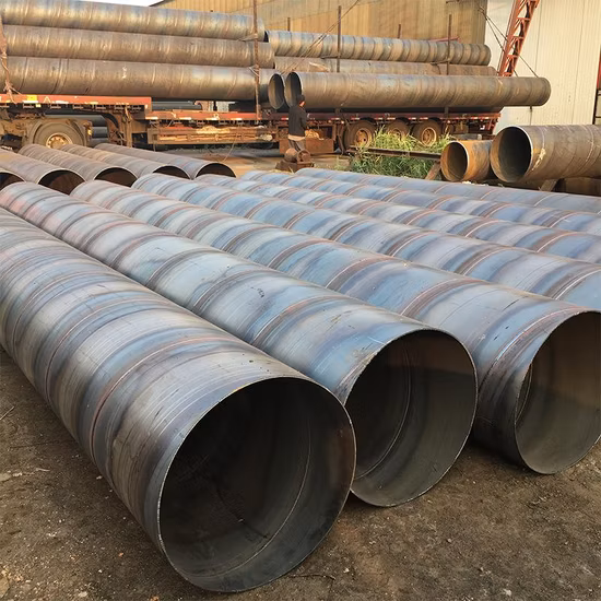 Natural Oil and Gas SSAW ERW Line Pipe API 5L Oil Pipeline X42 X52 Drill Rod Welded Steel Tubes in Drilling Equipment