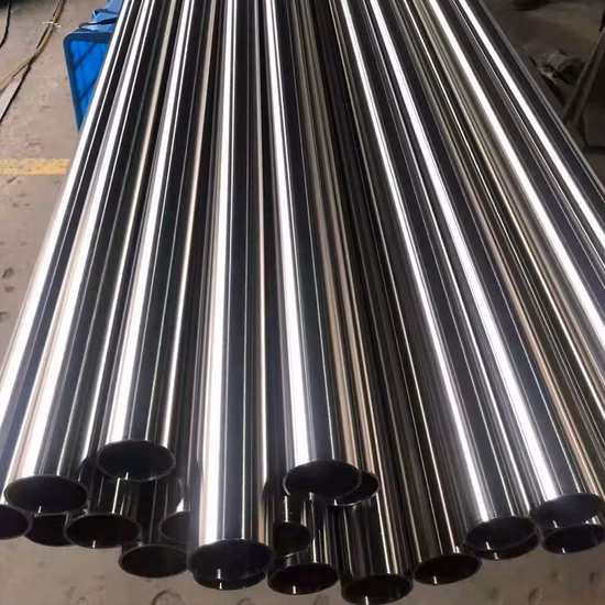 201 304 Seamless Precision Stainless Steel Decorative Round Tube